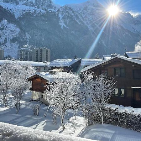 Apartament Z Widokiem Na Mt Blanc Apartment Chamonix Exterior foto
