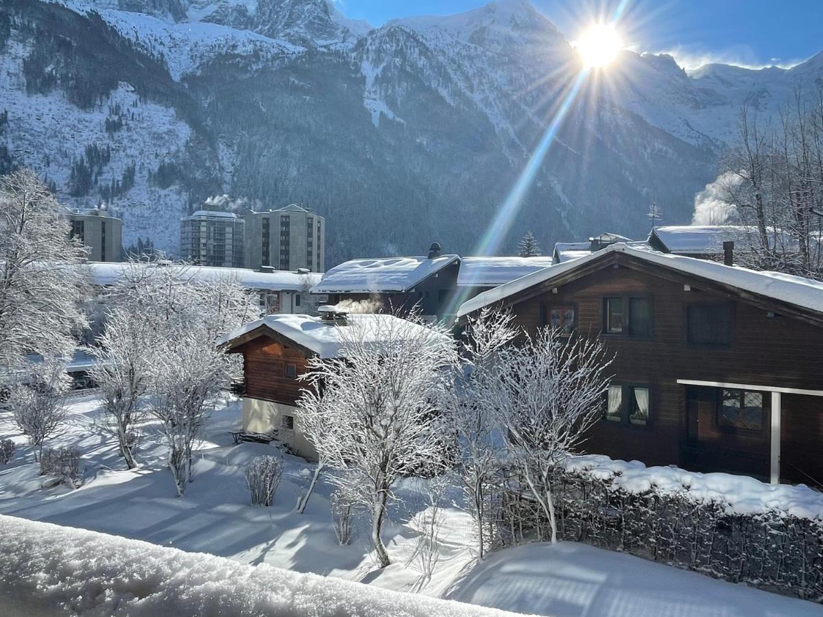 Apartament Z Widokiem Na Mt Blanc Apartment Chamonix Exterior foto